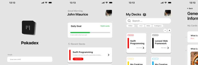 Pokadex - Swift iOS App